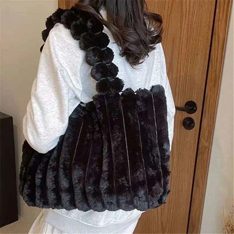 autumn-winter-soft-plush-totes-bags-stylish-college-student-women-handbag-shoulder-bag-with-leather-material-polyester-liningkimludkimlud-35556308