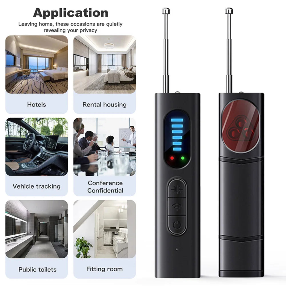 KIMLUD, Hidden Camera Detector for Hidden Camera T15 Anti Spy Detector Professional GPS Wiretapping Search Devices Security Protection, KIMLUD Womens Clothes