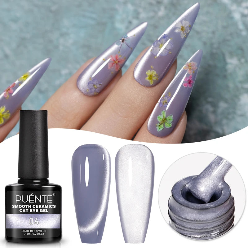 Reflective Glitter Gel Nail Polish Multidimensional Holographic Sparkle, UV-Curable Finish — Pink Lilac | KIMLUD