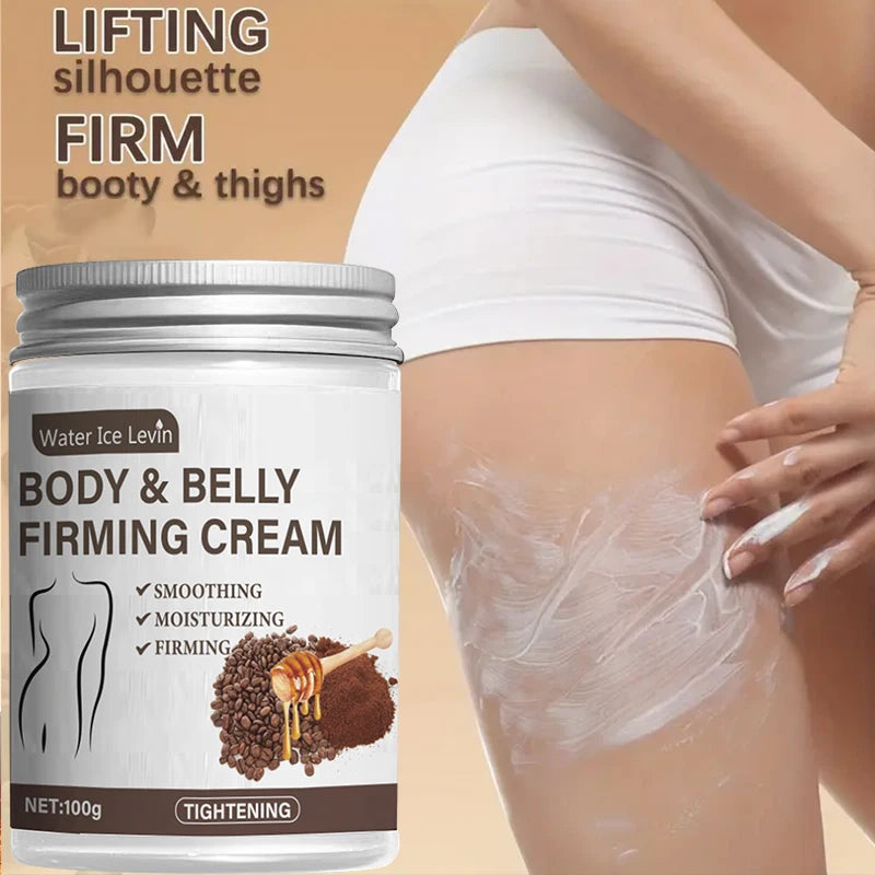 Caffeine-Infused Firming Cream For Abdomen And Thighs — Ivory | KIMLUD