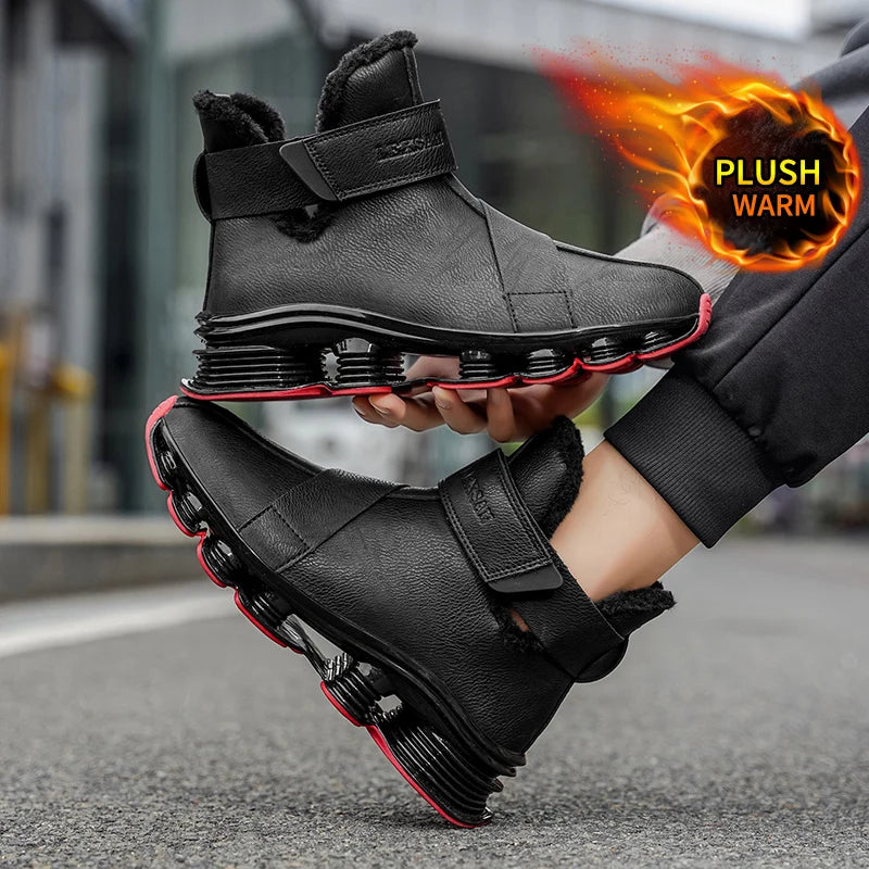 Men's Snow Boots – Waterproof – Ankle Boot | KIMLUD