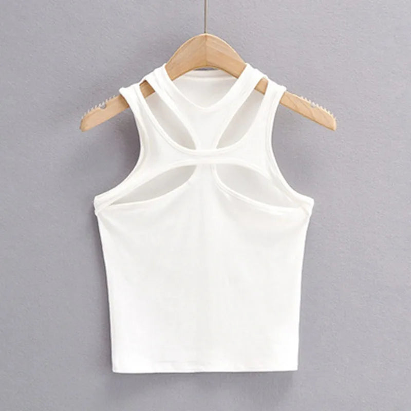 Girls Knit Top – Asymmetrical Hollow Knit – Cotton Polyester | KIMLUD
