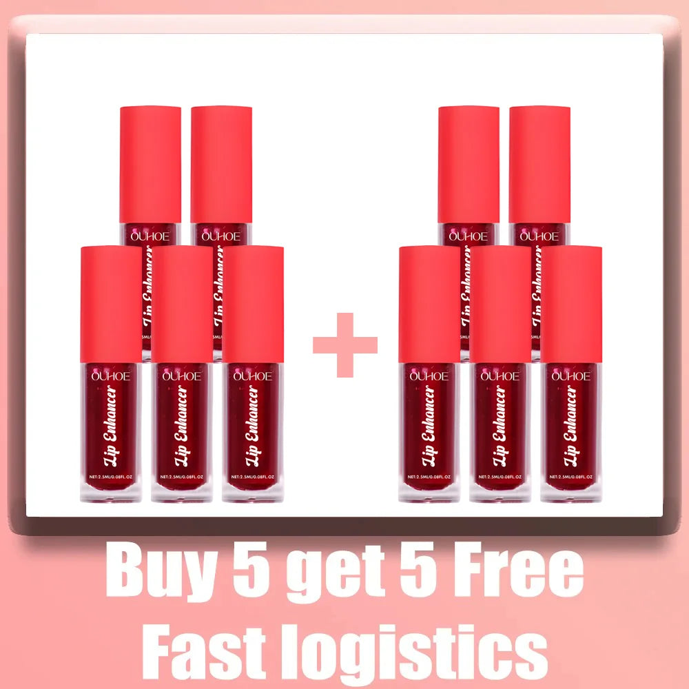 Hyaluronic Lip Plumping Serum Silk Finish — Cherry Red | KIMLUD
