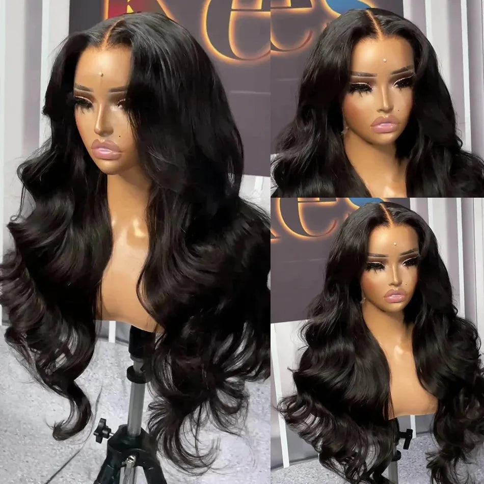 Human Hair Hair Wigs & Extensions Body Wave — Light Brown | KIMLUD