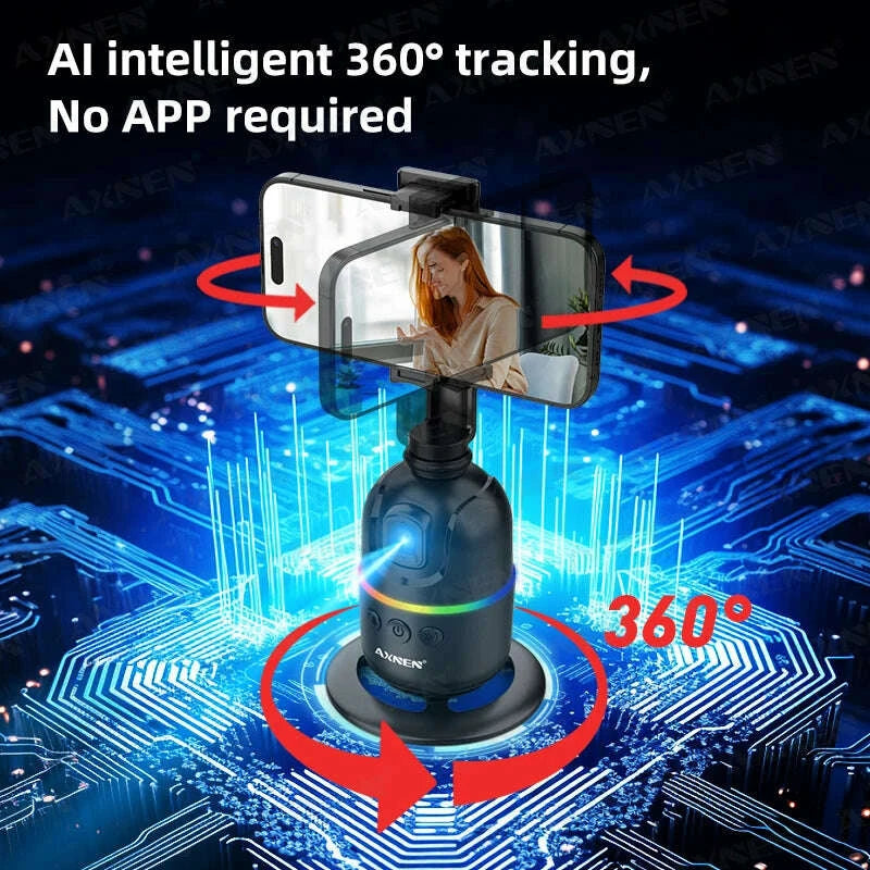 ai-face-tracking-gimbal-mobile-phone-stabilizer-360-auto-rotate-selfie-stand-for-iphone-15-pro-max-android-optional-tripodkimludkimlud-35561629