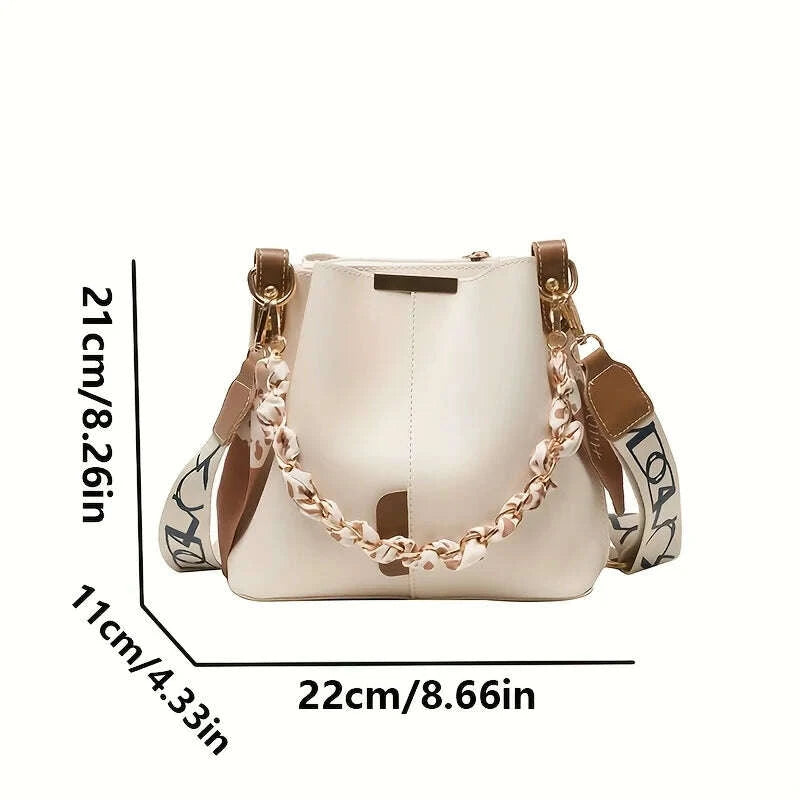 new-fashion-womens-shoulder-bag-large-capacity-ribbon-chain-bucket-bag-crossbody-bag-daily-commutingkimludkimlud-35576428