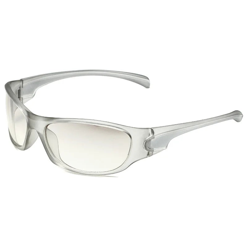 New Punk Y2K Sunglasses Women Goggle Luxury Brand Wrap Square Sun Glasses 2000'S Shades Eyewear UV400 Female Designer Eyeglasses