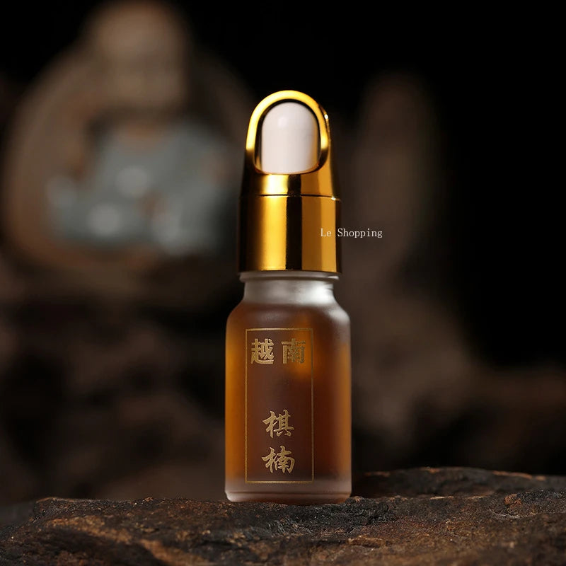 10ml Natural Agarwood Essential Oil High Concentration Lasting Drope-type Indoor Office Aroma Machine Calming/purifying The Air