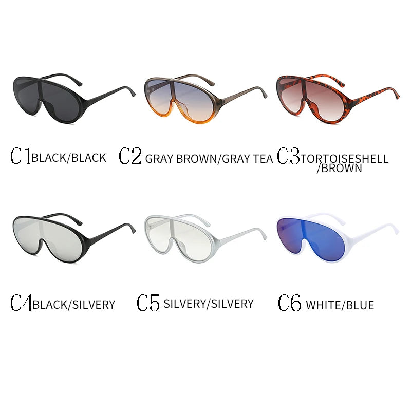Cycling Sunglasses UV400 Anti-Glare — Black | KIMLUD