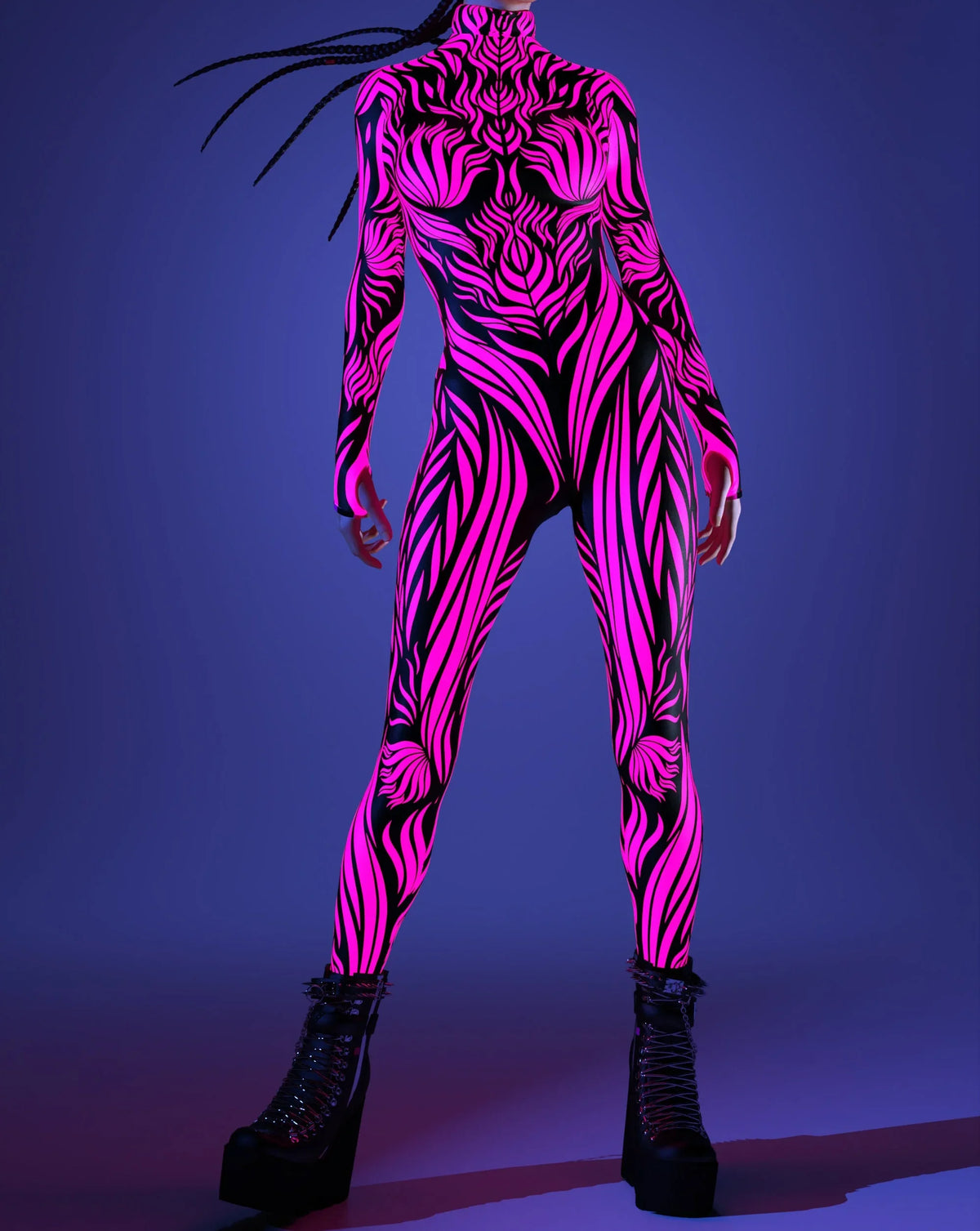 Zentai Suit – 3D Painted Cosplay – Polyester | KIMLUD