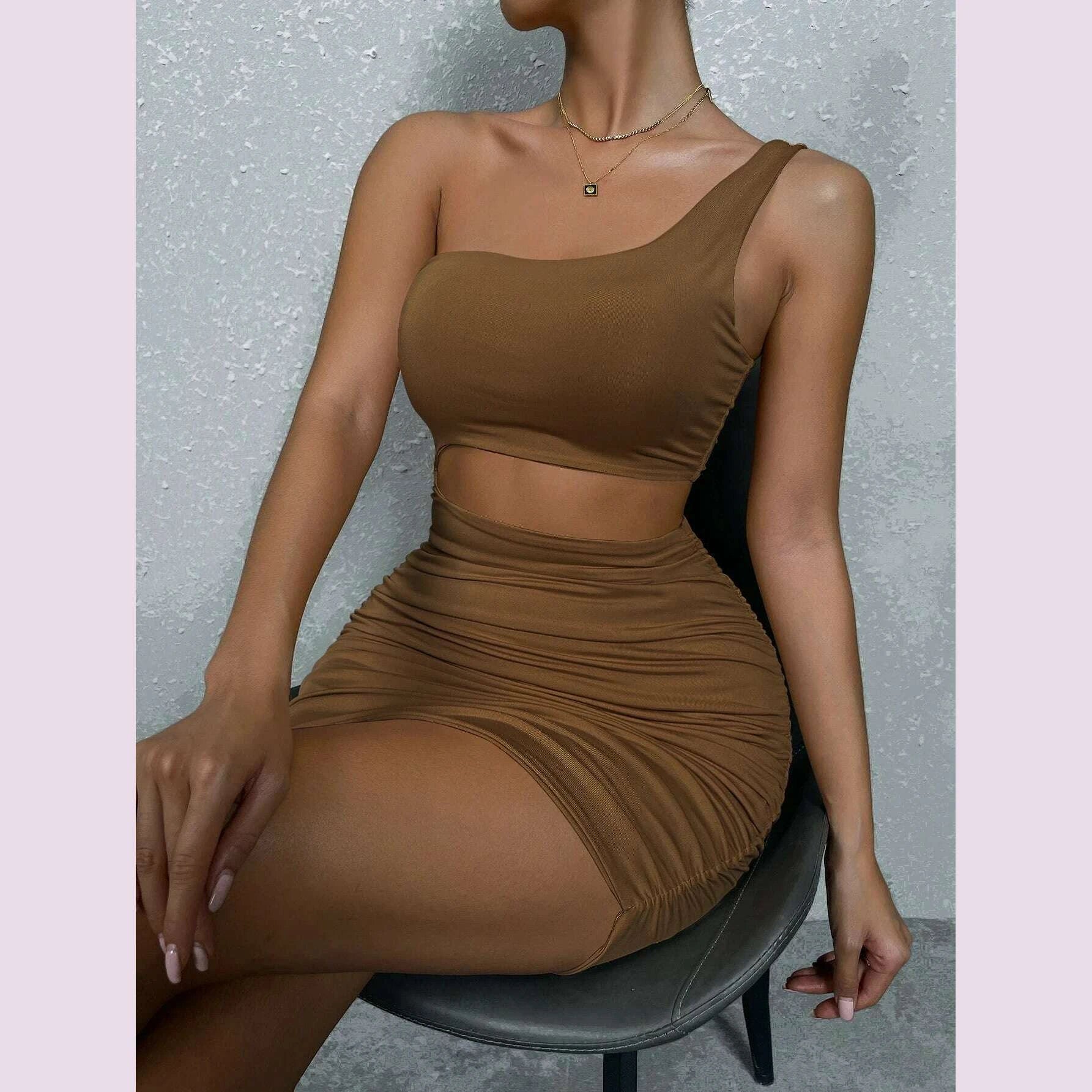 sexy-one-shoulde-backless-bodycon-mini-dress-womens-waist-hollow-out-tight-pleated-wrapping-skirt-2023-new-style-kimlud-kimlud-33914803
