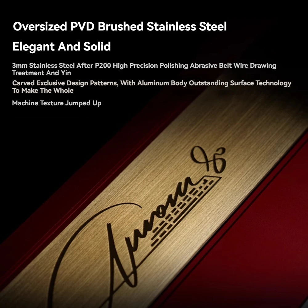 PMO Aurora80 Mechanical Keyboard Wireless Tri-mode Gasket/TOP Hot-Swap RGB Custom Aluminum Office Gaming Keyboard PC Laptop Gift