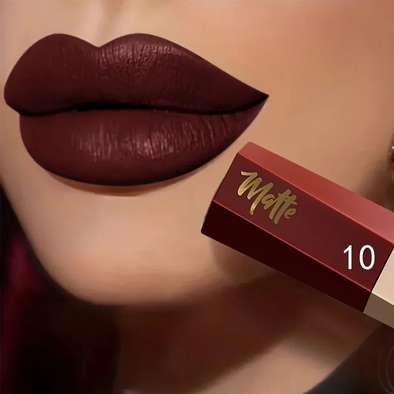 Liquid Lipstick – Long-Lasting Waterproof – Matte Finish | KIMLUD