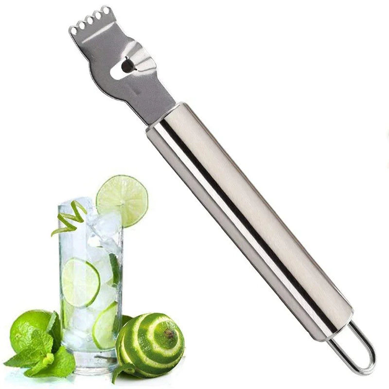 Lemon Zester Grater – Zester Channel Knife – Stainless Steel | KIMLUD