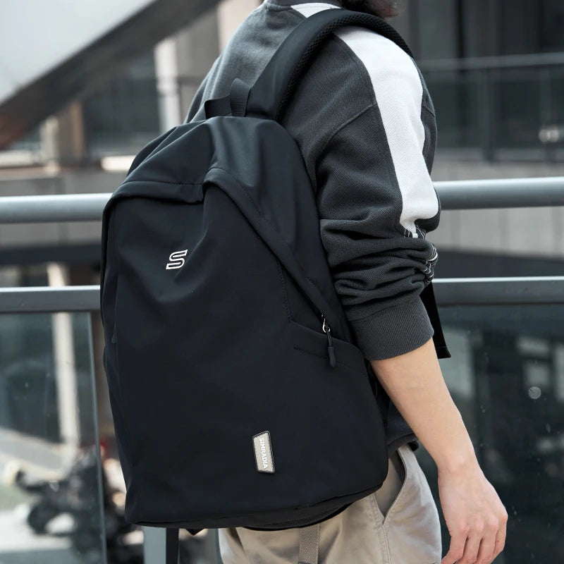 Ultra minimalist Lightweight Laptop Backpack Men Women Casual Waterproof Outdoor Travel Sport Rucksack Youth Teenage School Bag
