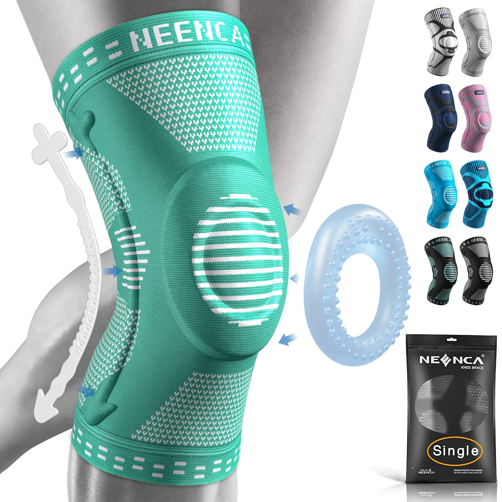 KIMLUD, NEENCA Knee BracesCompression Knee Support for Knee Pain Relief  Sleeve  Meniscus Tear ACL Arthritis Joint Pain Injury Recovery, KIMLUD Womens Clothes