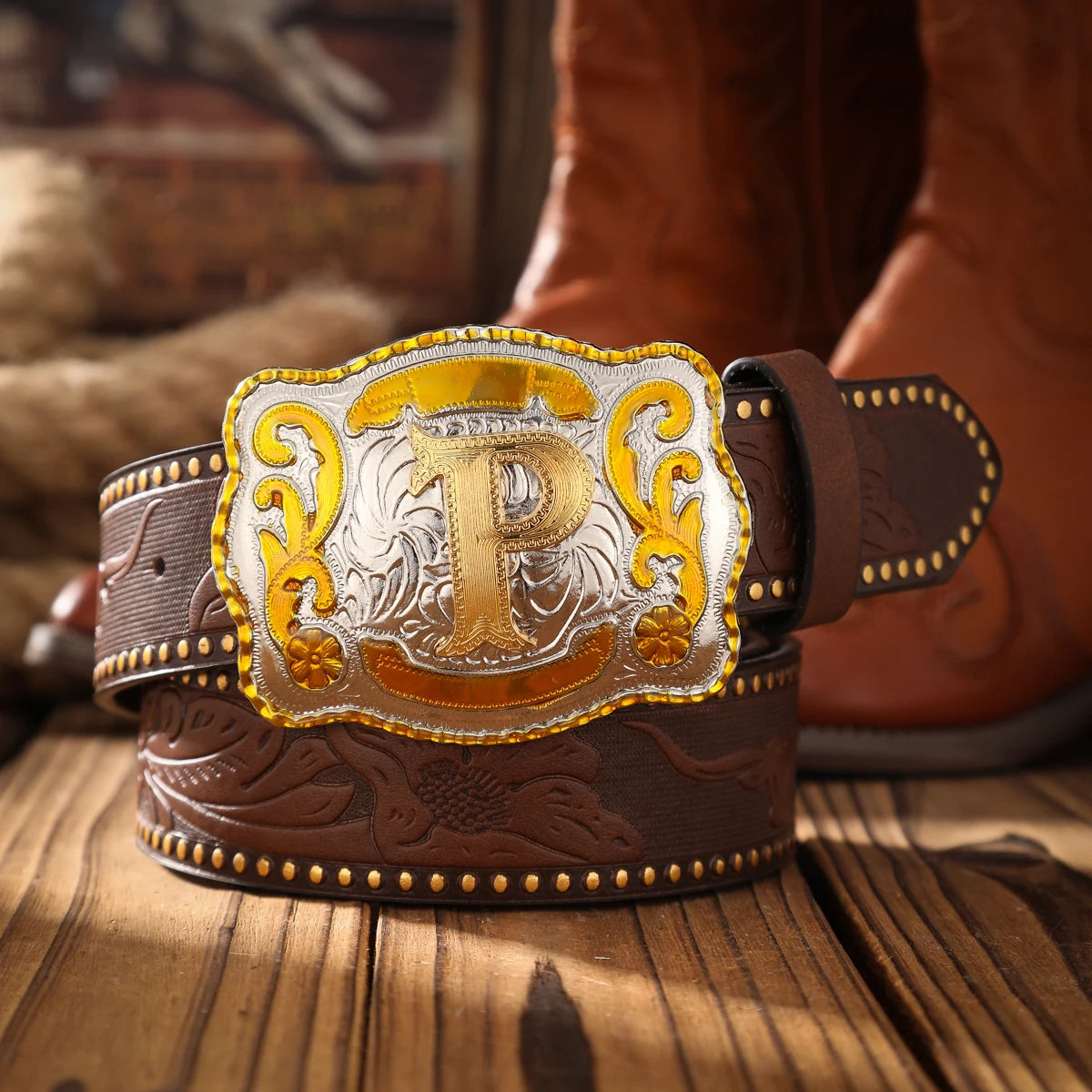 Vintage PU Leather Western Solid Belt — Black | KIMLUD