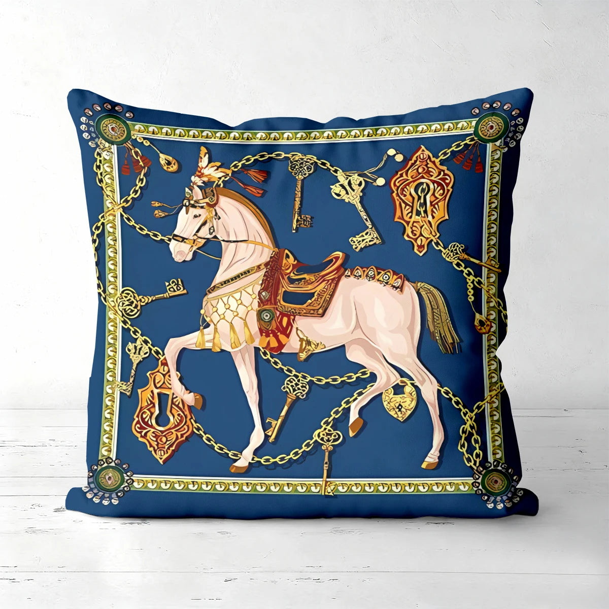 Stylish Horse Patterned Cushion Covers For Home Decor Polyester pillowcase, sofa decorative cushion cov Headboard Pillow