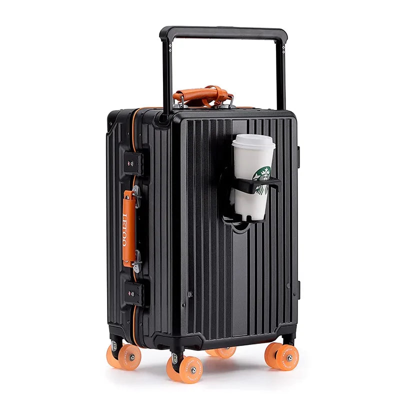 Luggage for women 2025 new model, sturdy and durable, 28 inch travel suitcase, suitcase, password box, 20 inch small boarding ca