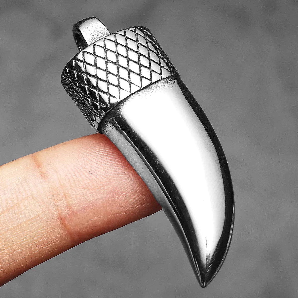 Ox Horn Amulet Men Necklaces With Pendant Stainless Steel Simple Jewelry For Male Women Punk Hip Hop Accessories Gifts Wholesale