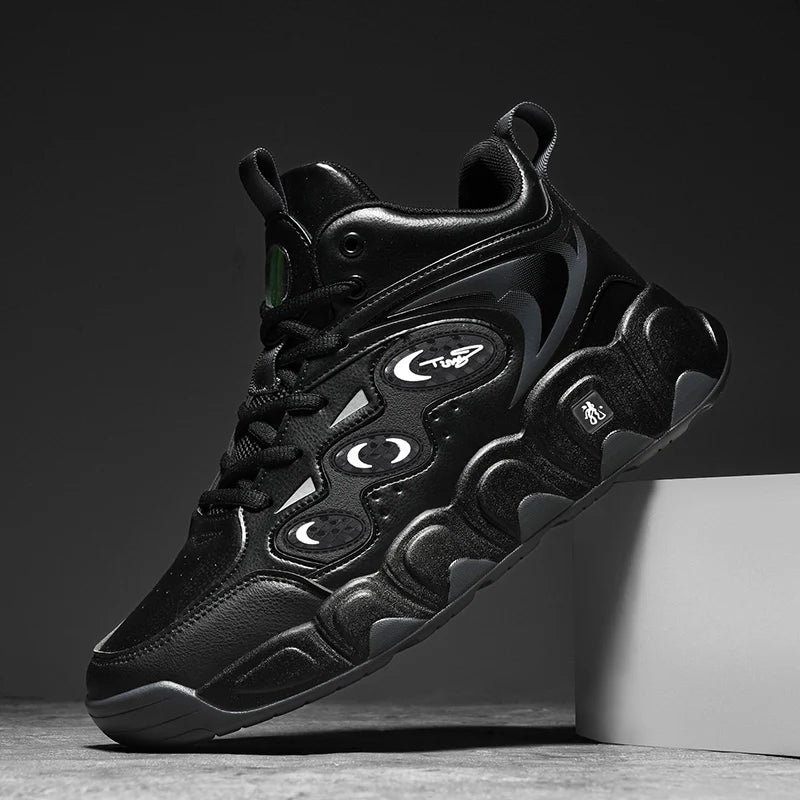 Men's Winter Boots Warm Waterproof Non-Slip Plush Sneakers Shoes - Winter Slippers Male Tenis Boots