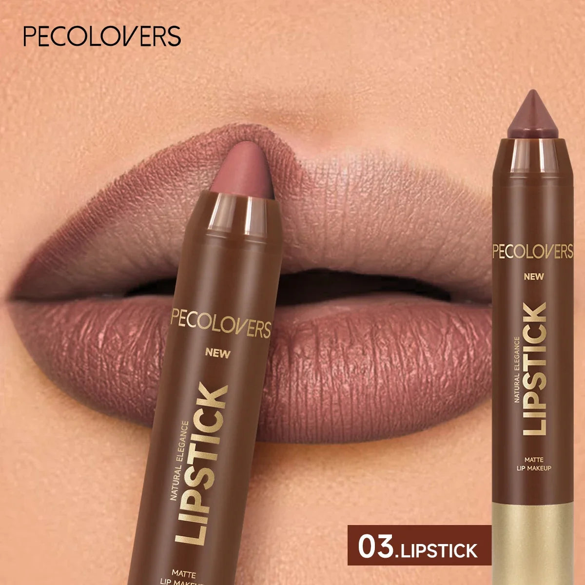 Matte Lipstick Waterproof Velvet — Multicolor | KIMLUD