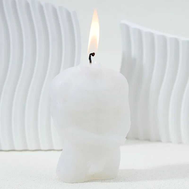 KIMLUD, Male Styling Aromatherapy Candle Body Ornament Birthday Candles Aromatherapy Candle Gift m, KIMLUD Womens Clothes