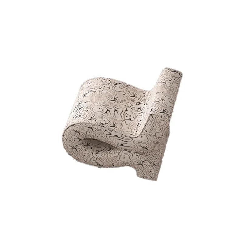 Modern Curved Leather Luxury Sofas — Gray | KIMLUD