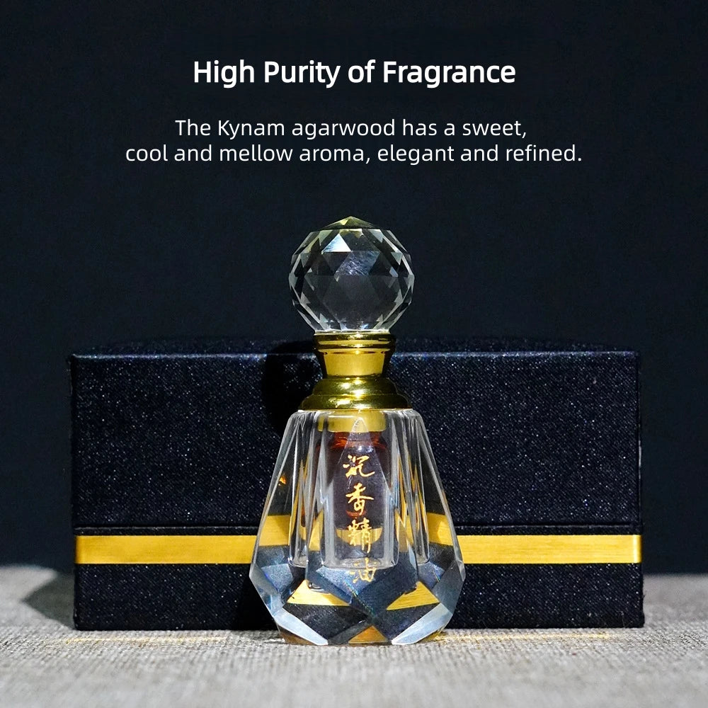 Natural Kyara Agarwood Essential Oil — Amber | KIMLUD