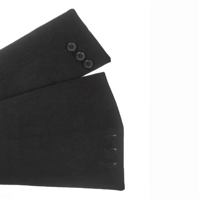 KIMLUD, Irregular waistband for women with ultra wide decoration, simple and 100% matching skirt, shirt design, and a small number of el, KIMLUD Womens Clothes