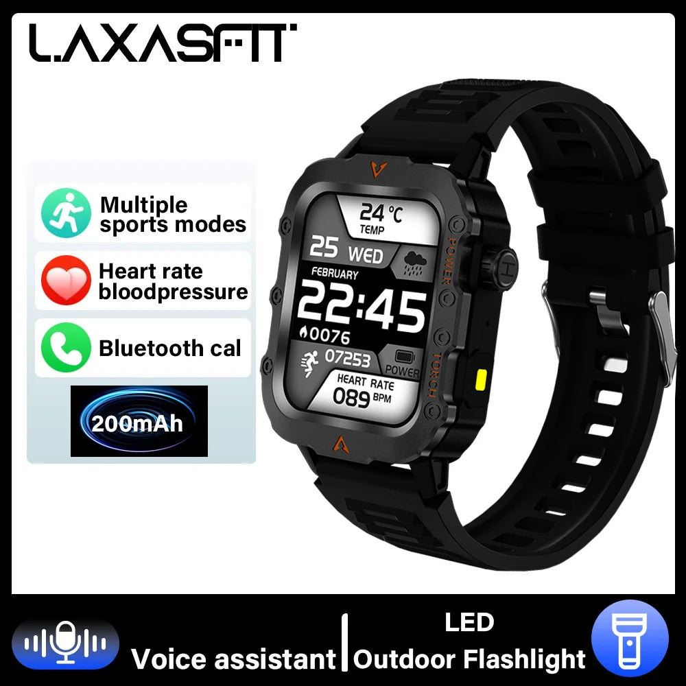 Original Men Smart Watch Bluetooth Call Fitness Clock 3ATM IP68 Swim Waterproof Sports Smartwatch for Women Xiaomi Android 2025