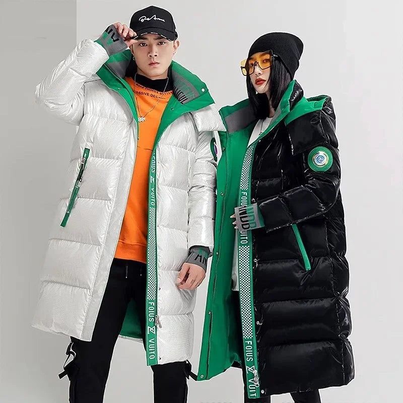 Men's Long Hooded Parka – Cotton Fill – Winter Coat | KIMLUD
