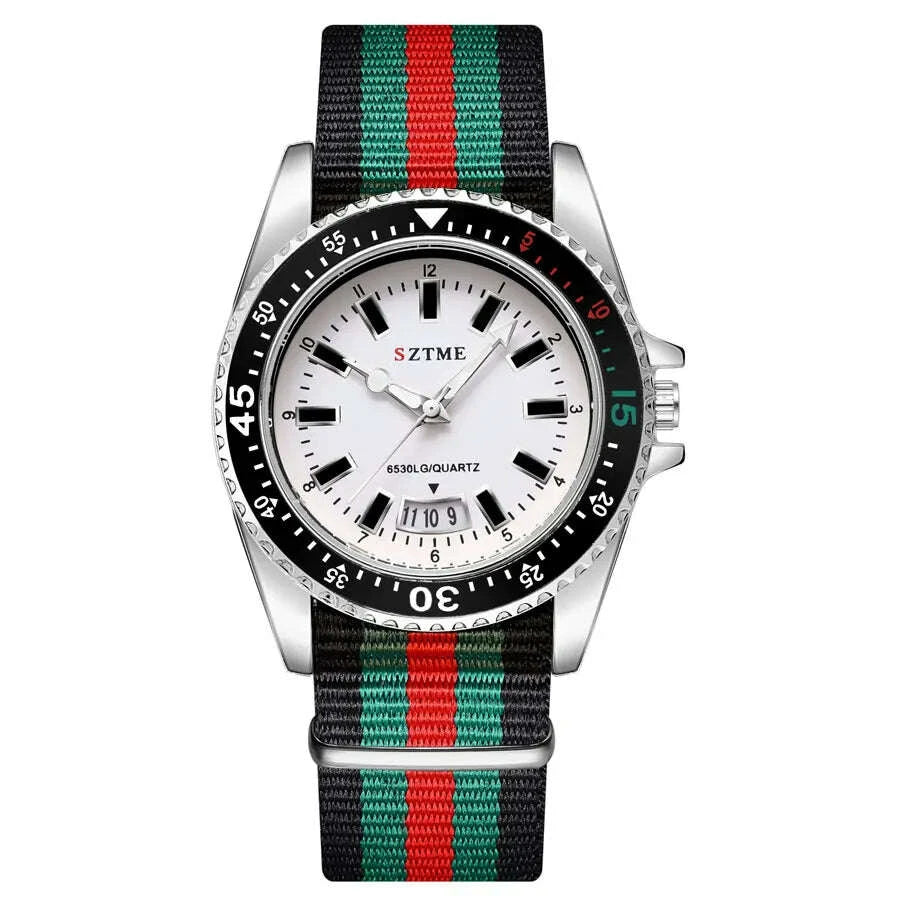new-fashionable-mens-nylon-strap-calendar-watch-luxurious-and-simple-business-mens-and-womens-night-light-quartz-watchkimludkimlud-35559599