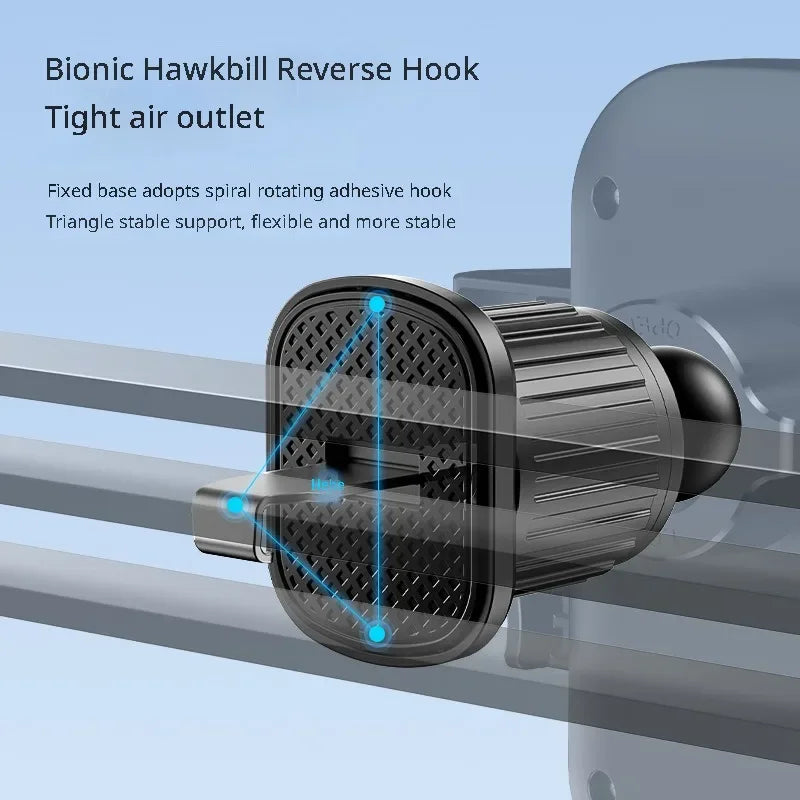 Car Phone Holder - Flexible Auto Lock Air Vent Mount - Universal | KIMLUD
