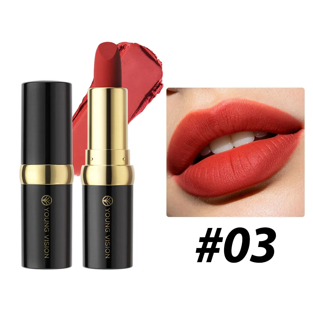 Velvet Matte Lipstick – Long Lasting Waterproof – Velvet Matte – Red | KIMLUD