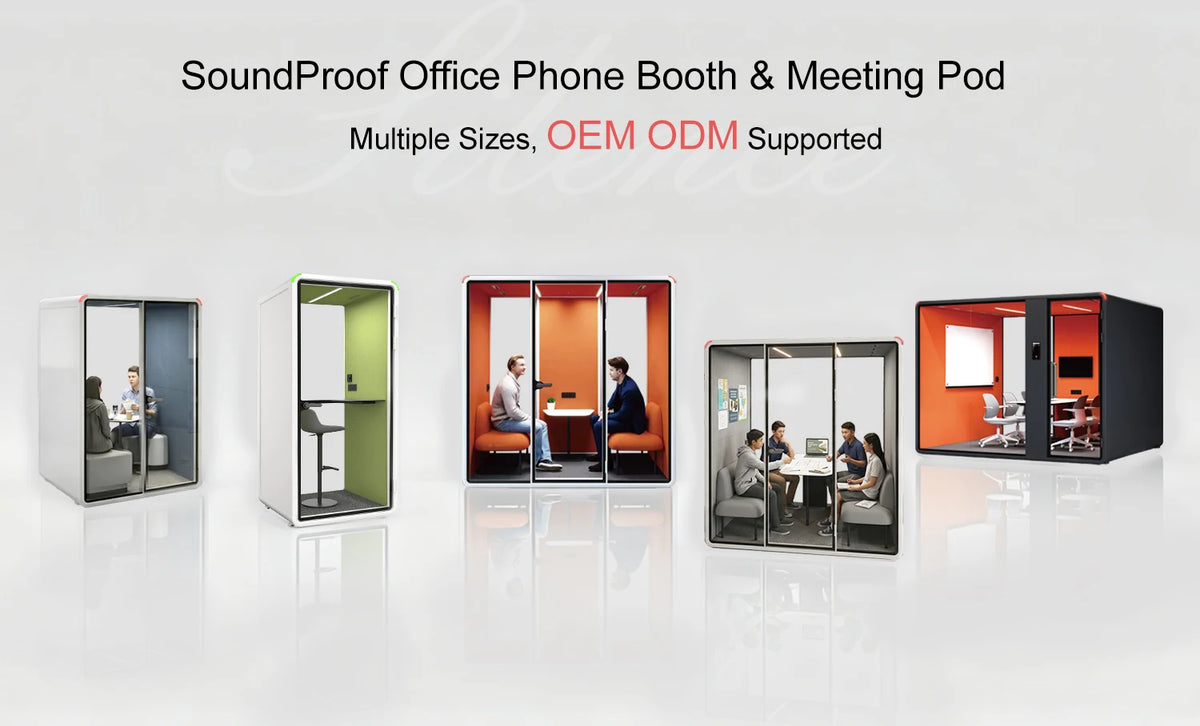 Portable Sound-Isolated Work Booth – Silent Privacy Pod – Cabin | KIMLUD