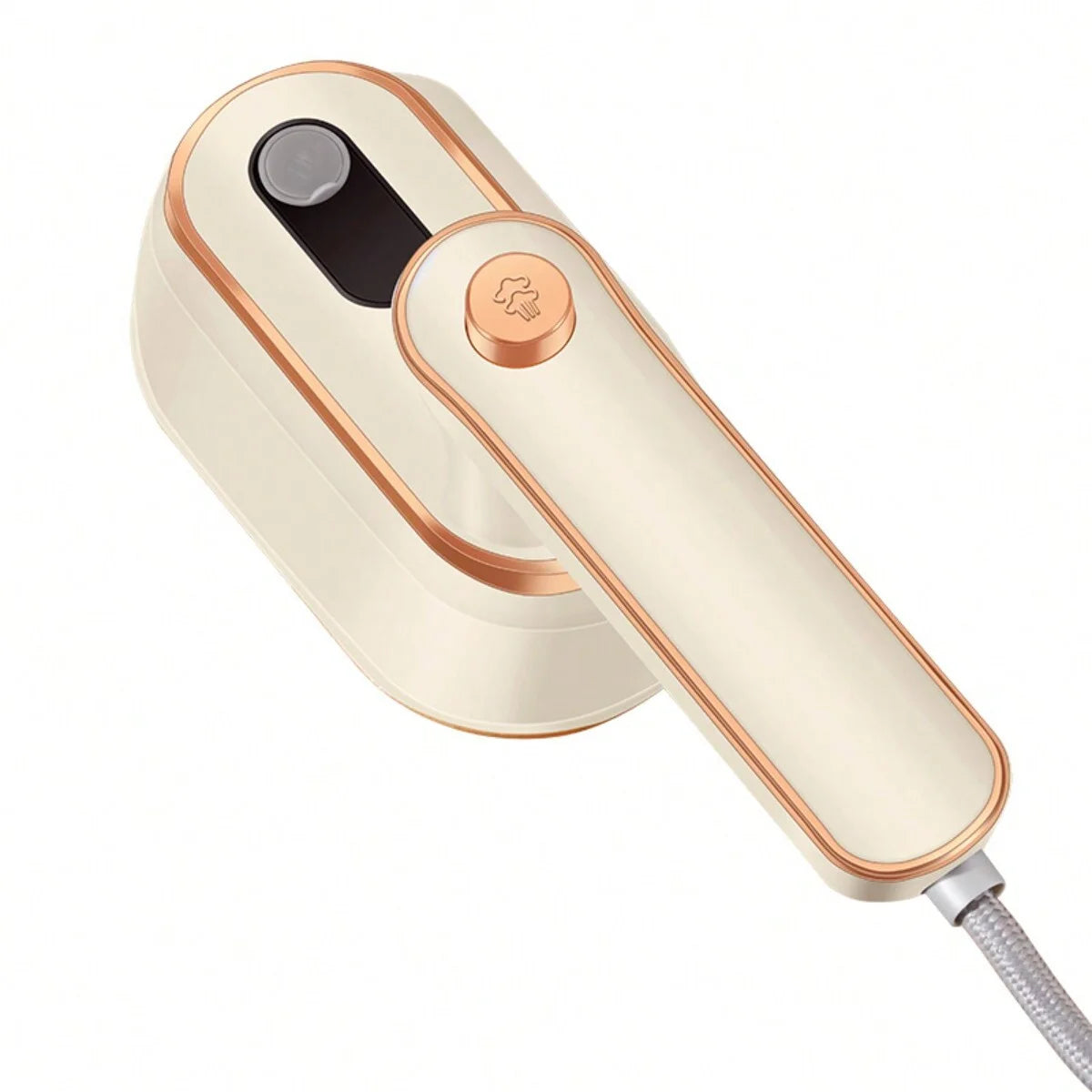 KIMLUD, Foldable mini steam iron Steam iron, strong penetration steam to remove wrinkles, suitable for clothes, wool, poly, silk, linen,, WHITE / EU, KIMLUD APPAREL - Womens Clothes