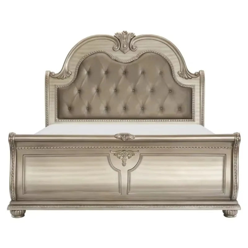 Classic Bed Set Custom Size — Customized Color | KIMLUD