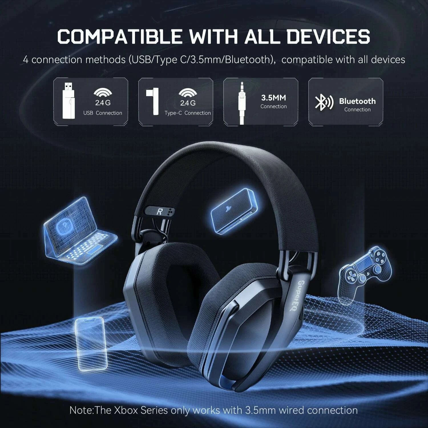 supereq-g19bt-24ghz-wireless-gaming-headphones-ultra-light-bluetooth-54-headset-gamer-with-mic-for-pcps5xbox-by-eksa-choicekimlud-womens-fashion-34628806