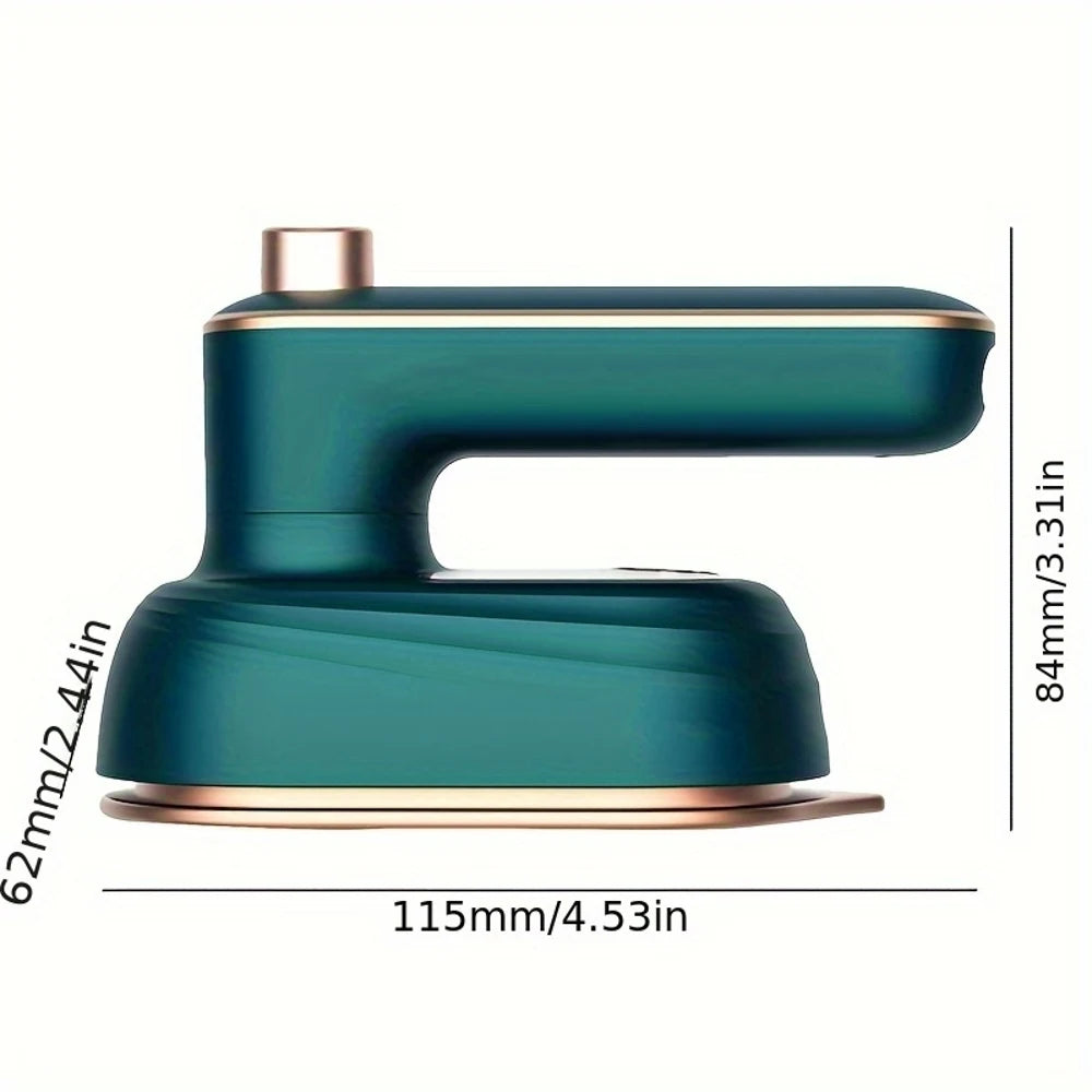 Alloy Body Garment Steamer Handheld Travel — Teal | KIMLUD