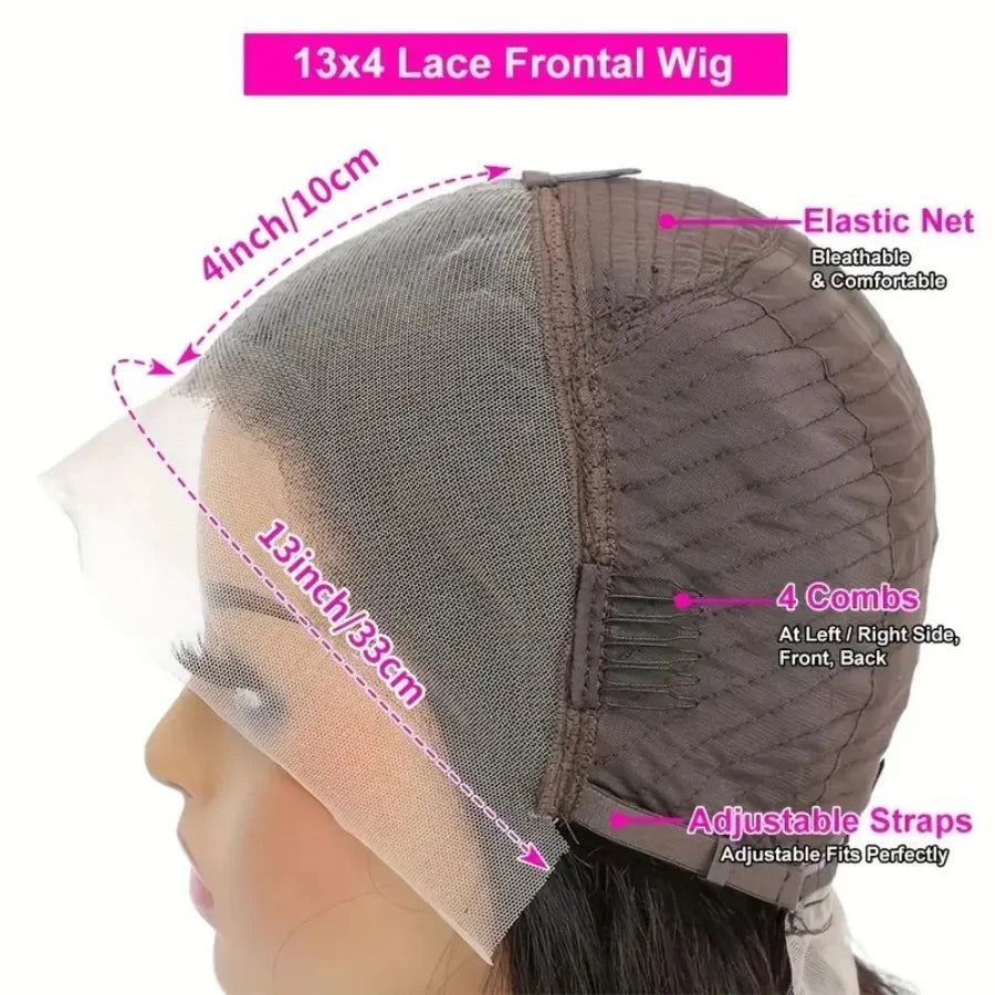 Bob Wig - Deep Curly Highlight - 100% Human Hair - 4/27 | KIMLUD