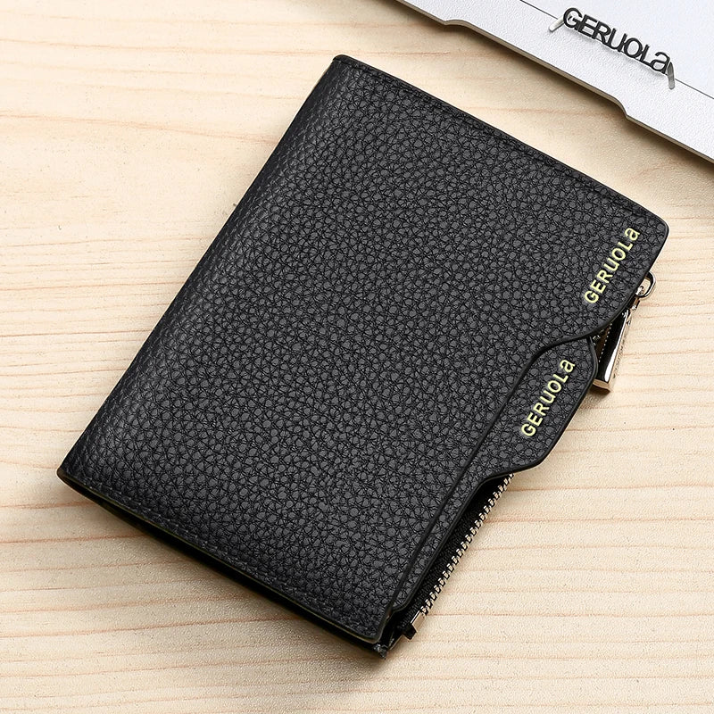 Wallet – RFID Anti-Theft Three Fold – Genuine Leather Cowhide | KIMLUD