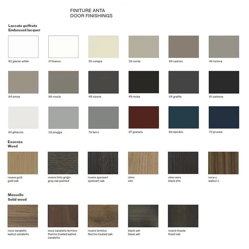 Aluminium Wall Mounted Modular Wardrobe With Shoe Cabinet — Dark Walnut Brown | KIMLUD