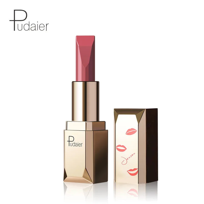 Velvet Smooth Matte Lipsticks, Waterproof Non-stick Cup Lasting Make-up Moisturizing Solid Lipstick