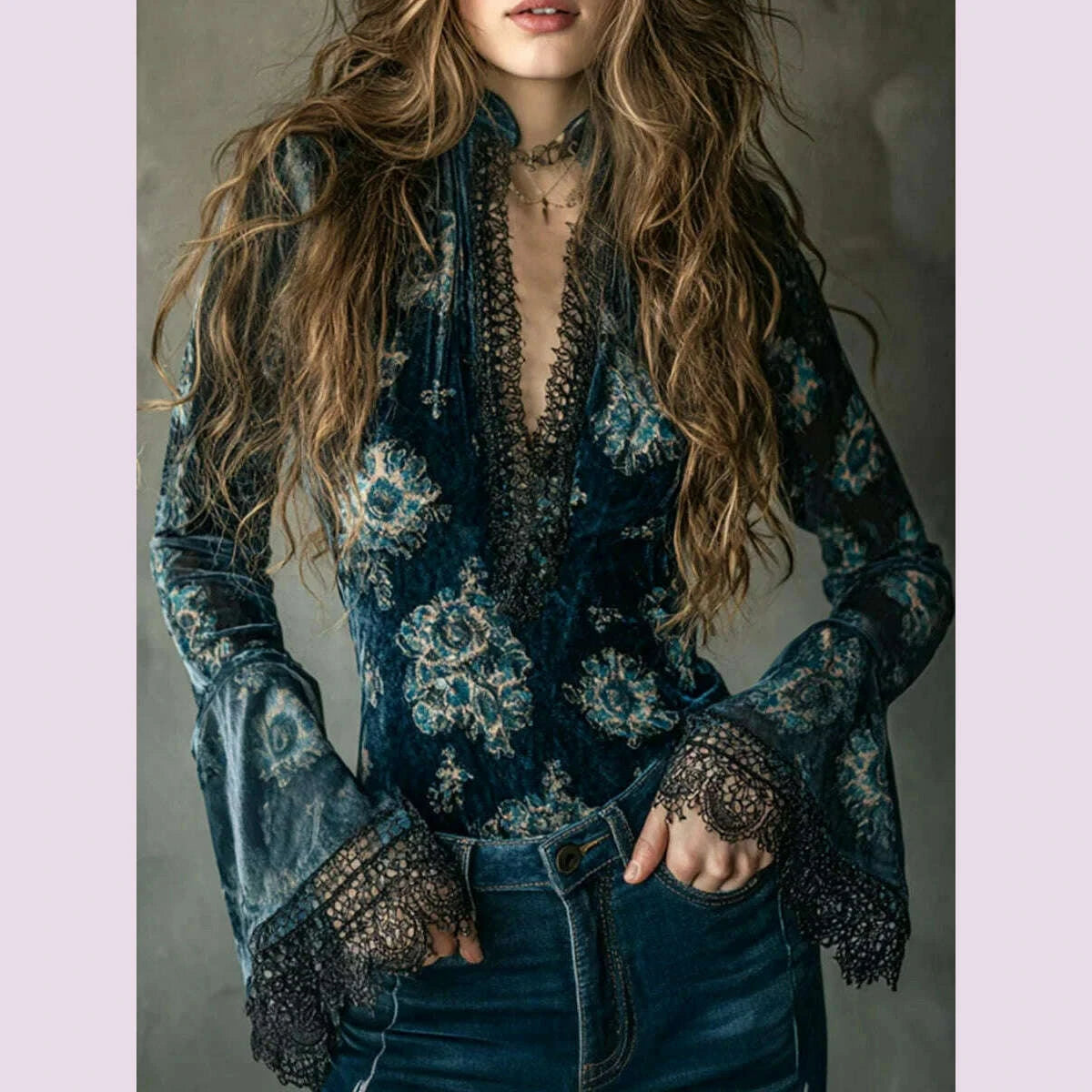 lace-trim-sexy-v-neck-blouse-tops-flare-sleeve-retro-floral-printed-slim-velvet-autumn-elegant-boho-casual-chic-blouse-topskimlud-womens-fashion-34627760