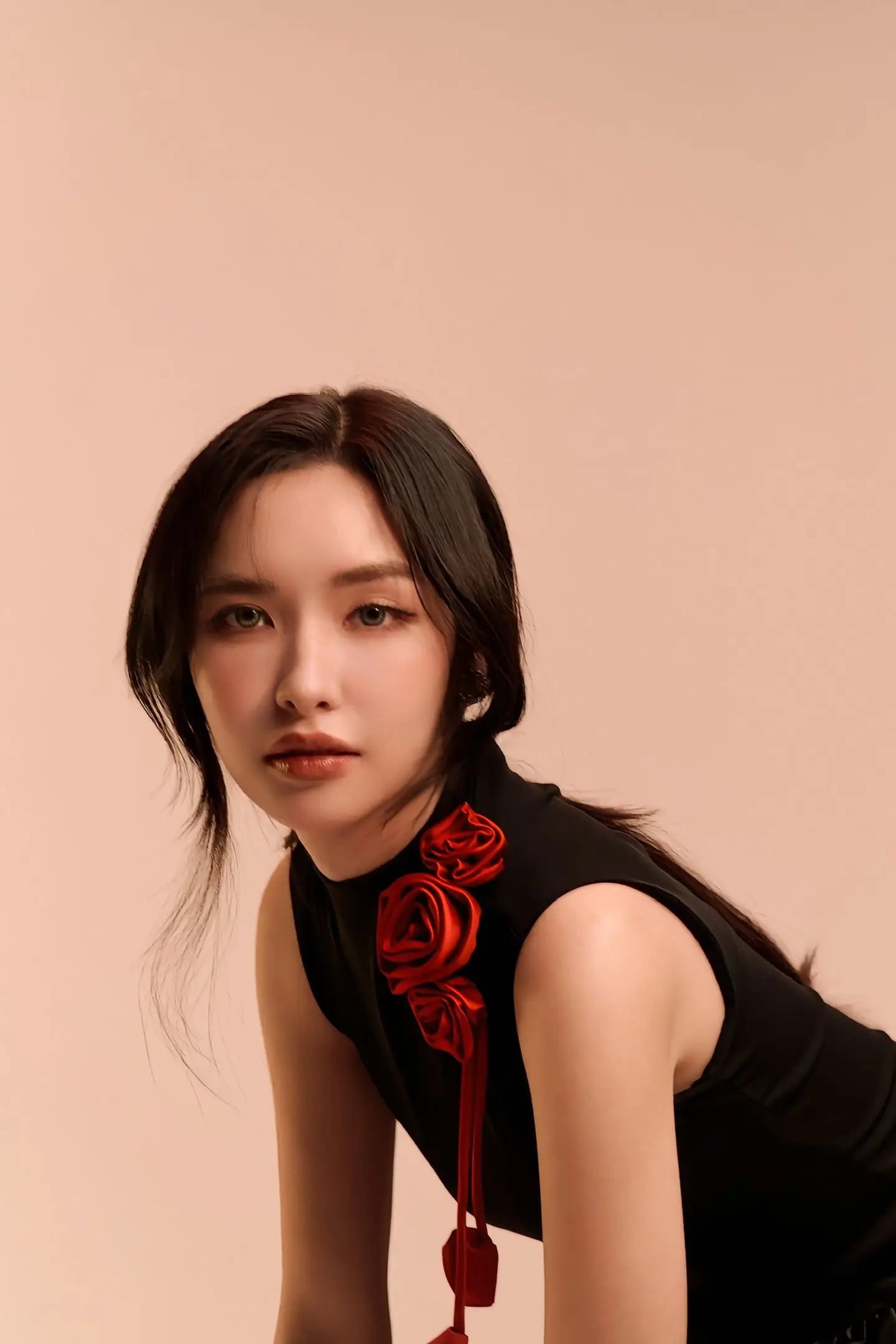 Ele Color Blo 3D Flower Svel Dr Birthday High Waist A-Line Slimming Dr French Sle Printed Summer Gown