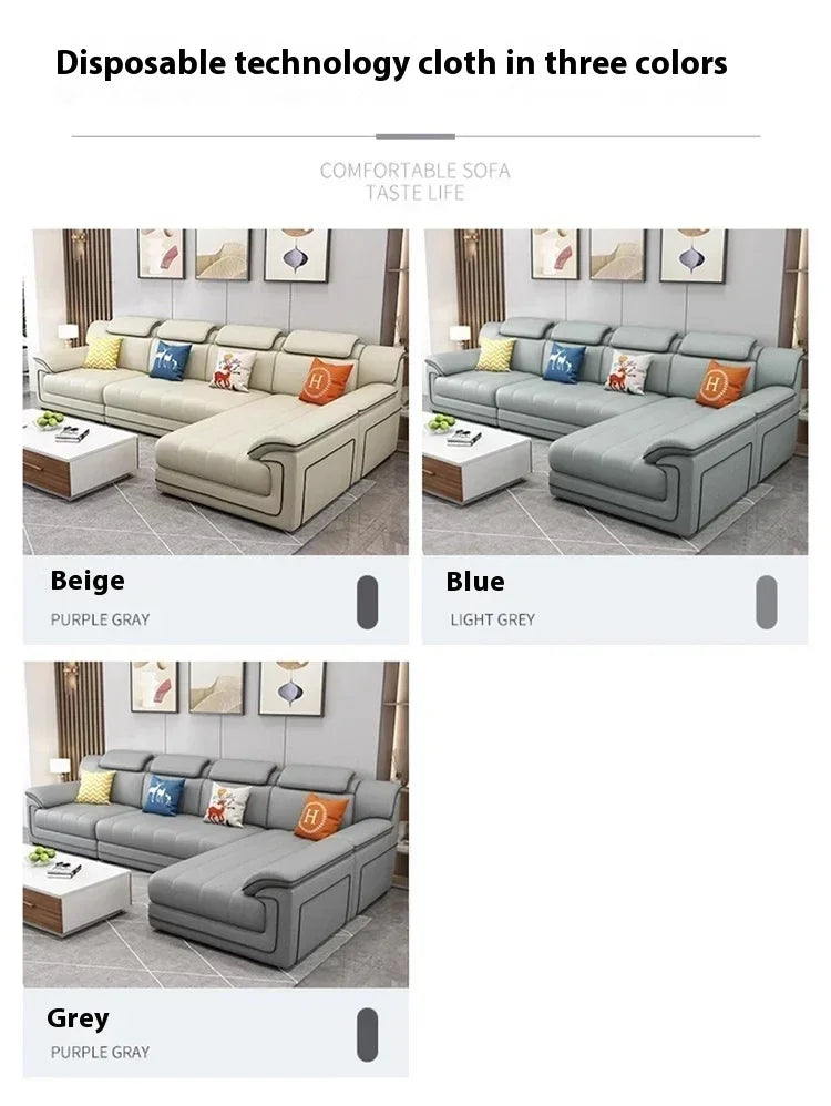 Nordic Wood Frame Sofa Two-Seater With Armrests In Soft Upholstery — Beige | KIMLUD