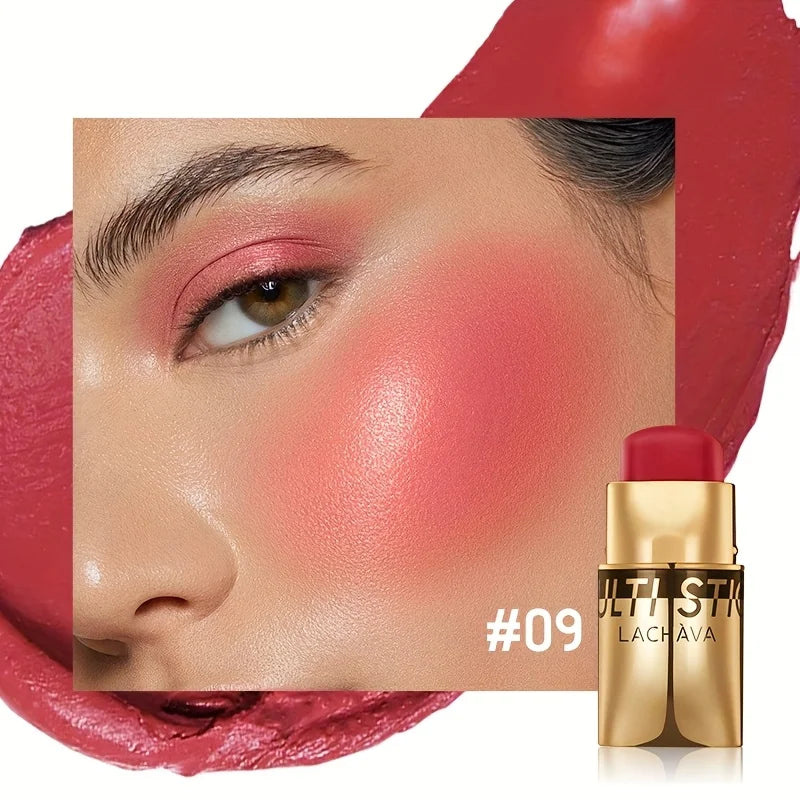Blush Stick, Natural Nude Makeup Brightening And Embellishing Three-Dimensional Makeup, Facial Multi-Functional, Lips, Blush