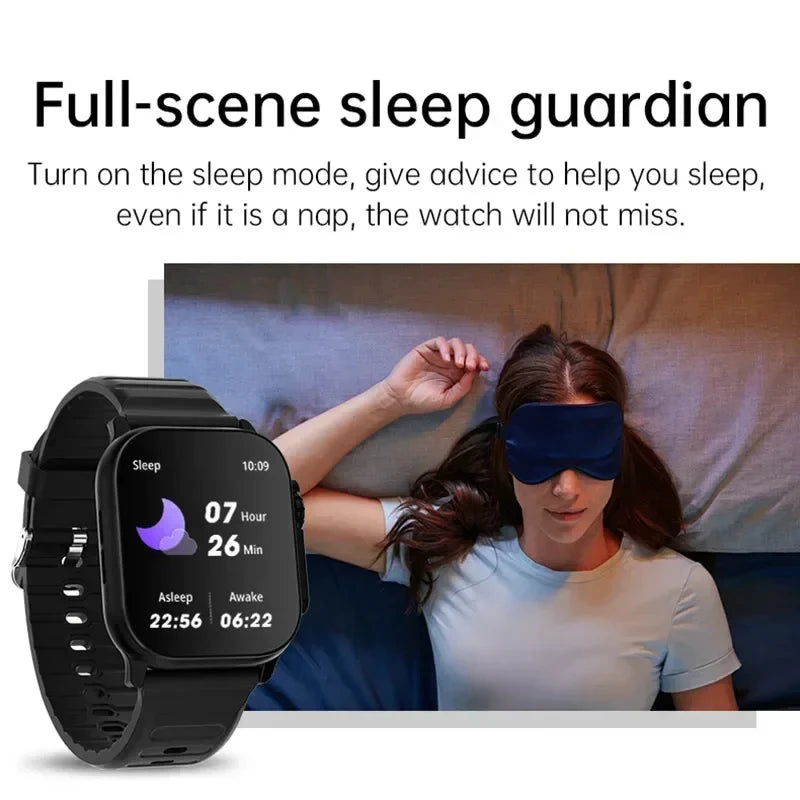LAXASFIT New T800 U2 Smart Watch Men's Women's Sports Tracking Bluetooth Talk BT Music Game Wireless Charging Smart Watch
