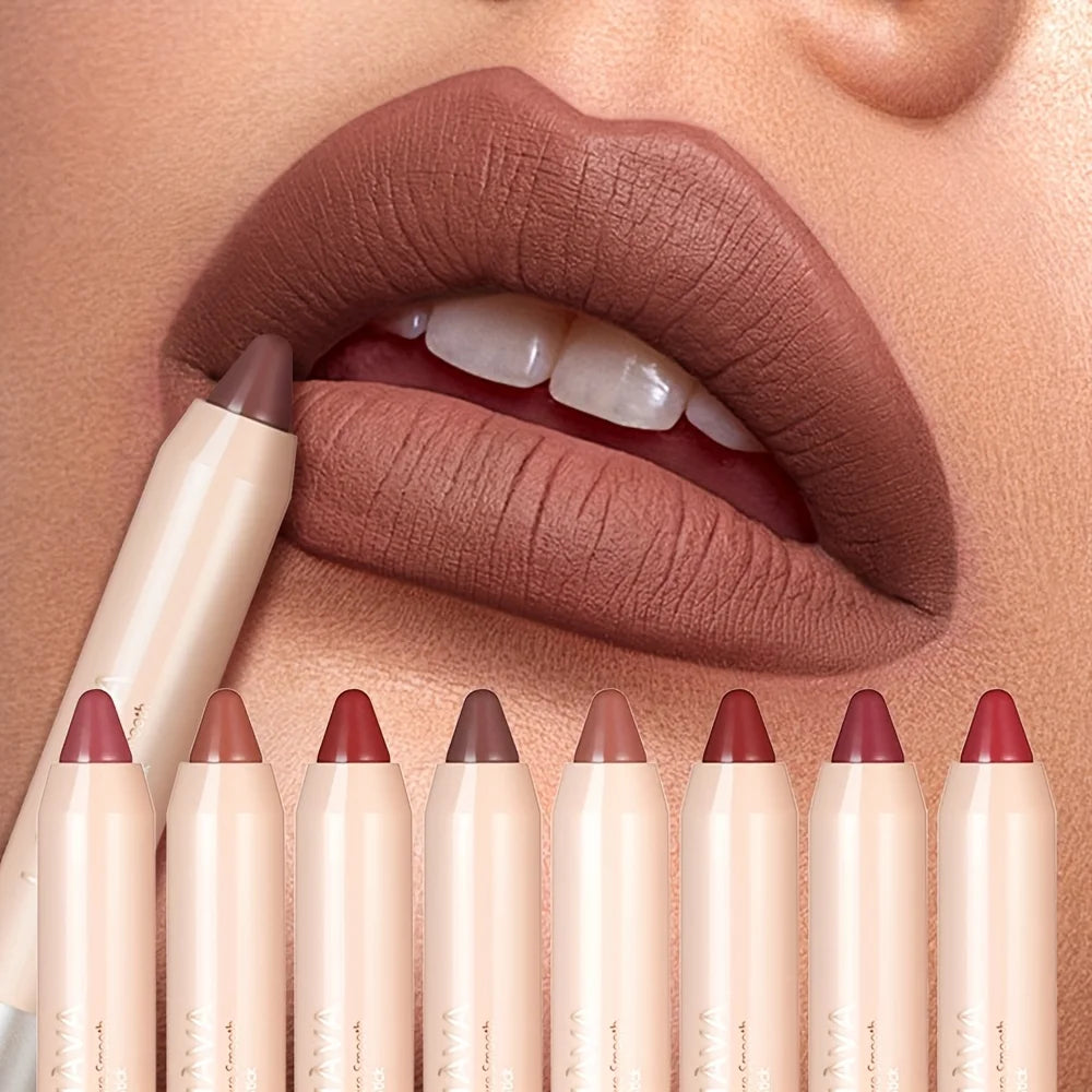 Waterproof Matte Lipstick Pen - Non-Stick, Smudge-Proof, Ideal for All Skin Types, Lipsticks Waterproof Long Lasting